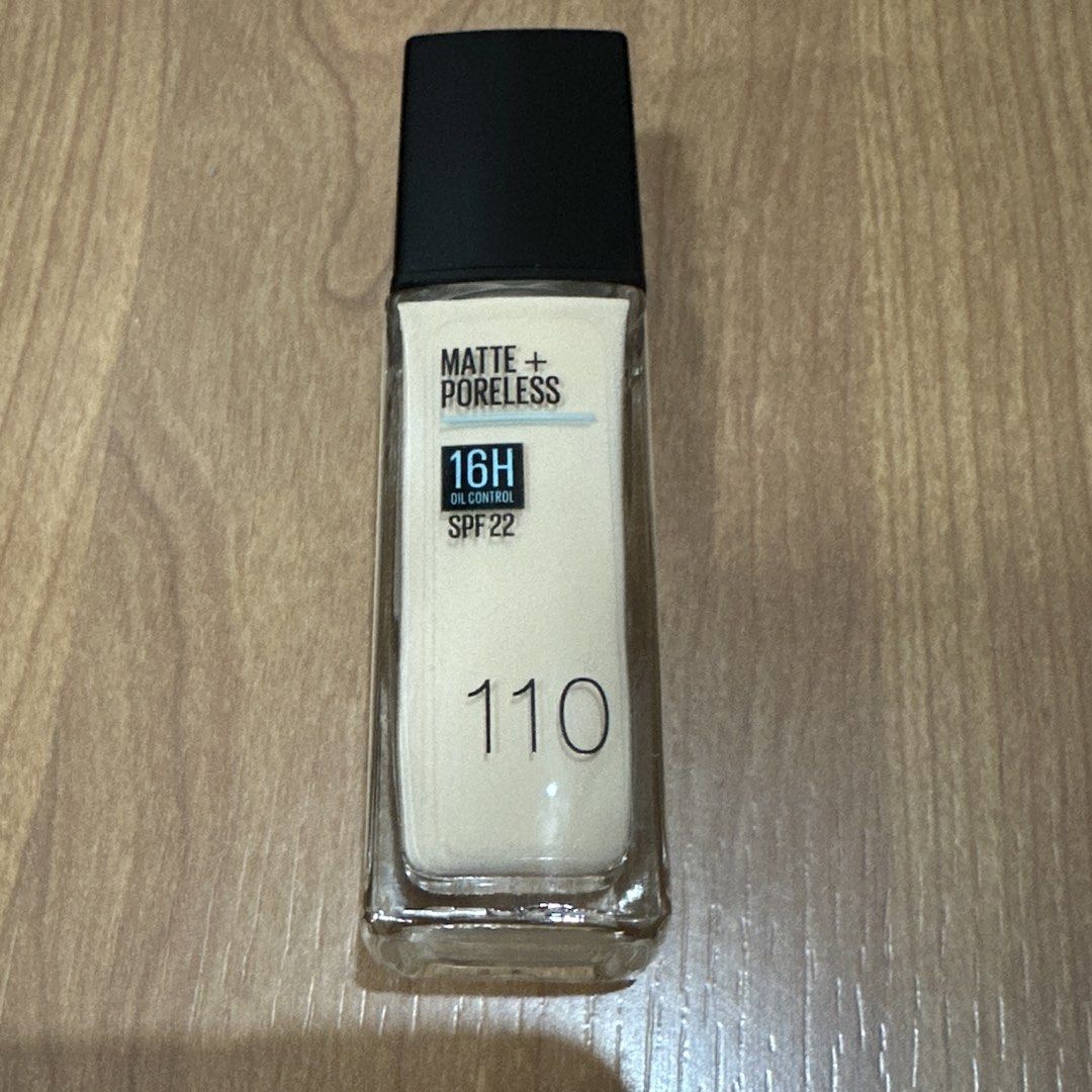 NEW: Maybeline matte pore less liquid foundation (Category: Makeup) located in Manila. Submitted by mayrie.co (Listing ID 1460750367, Image 1). Description: .