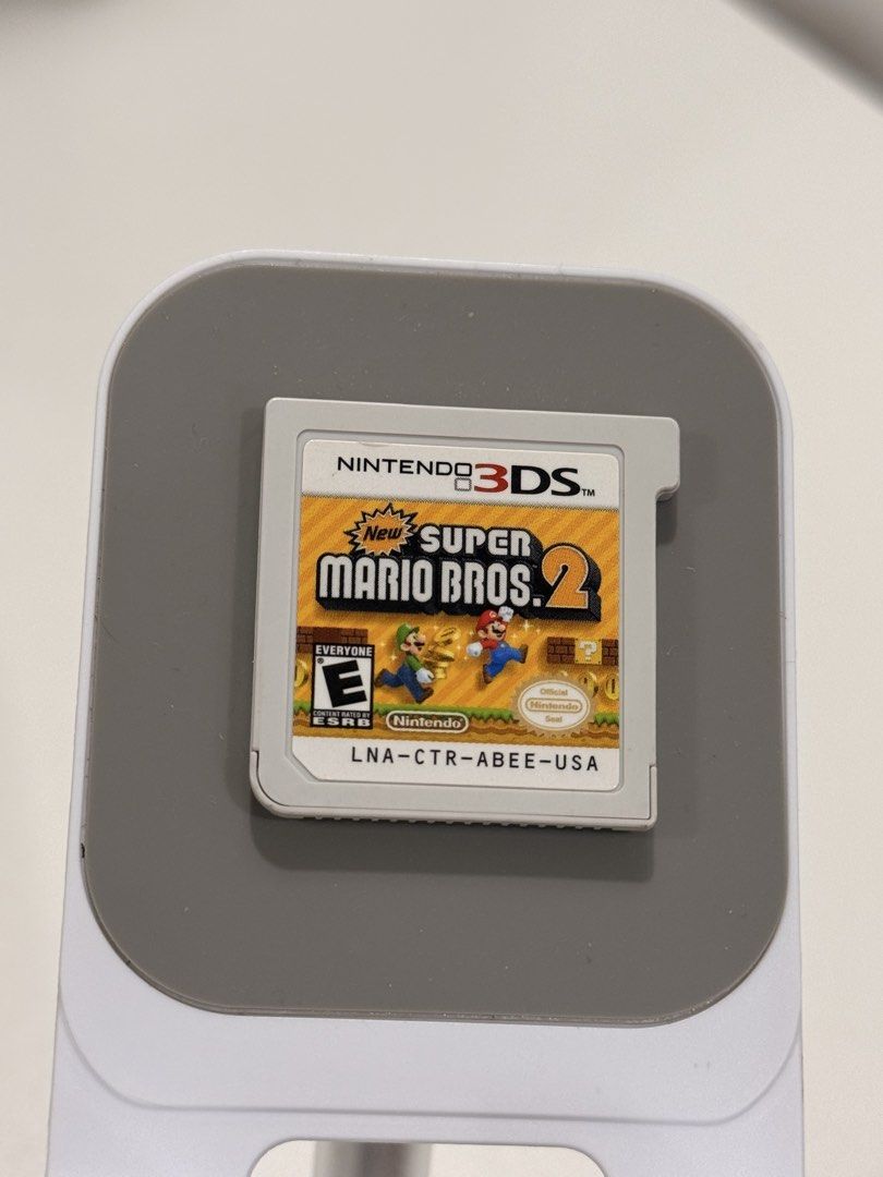 New Super Mario Bros. 2 3DS/2DS Game (Category: In-Game Products) located in Baliuag. Submitted by mostlyaboutnintendo (Listing ID 1460876525, Image 1). Description: 📌 https://linktr.ee/mostlyaboutnintendo 📢 CARTRIDGE ONLY ✔️ Authentic ✔️ Mabilis ma-read mismong cartridge ✔️ Guaranteed tested and working ✔️ Will always send tested pics before ship out ✔️ Clean Pins ✔️ US Version New Super Mario Bros. 2 brings classic side-scrolling Mario action