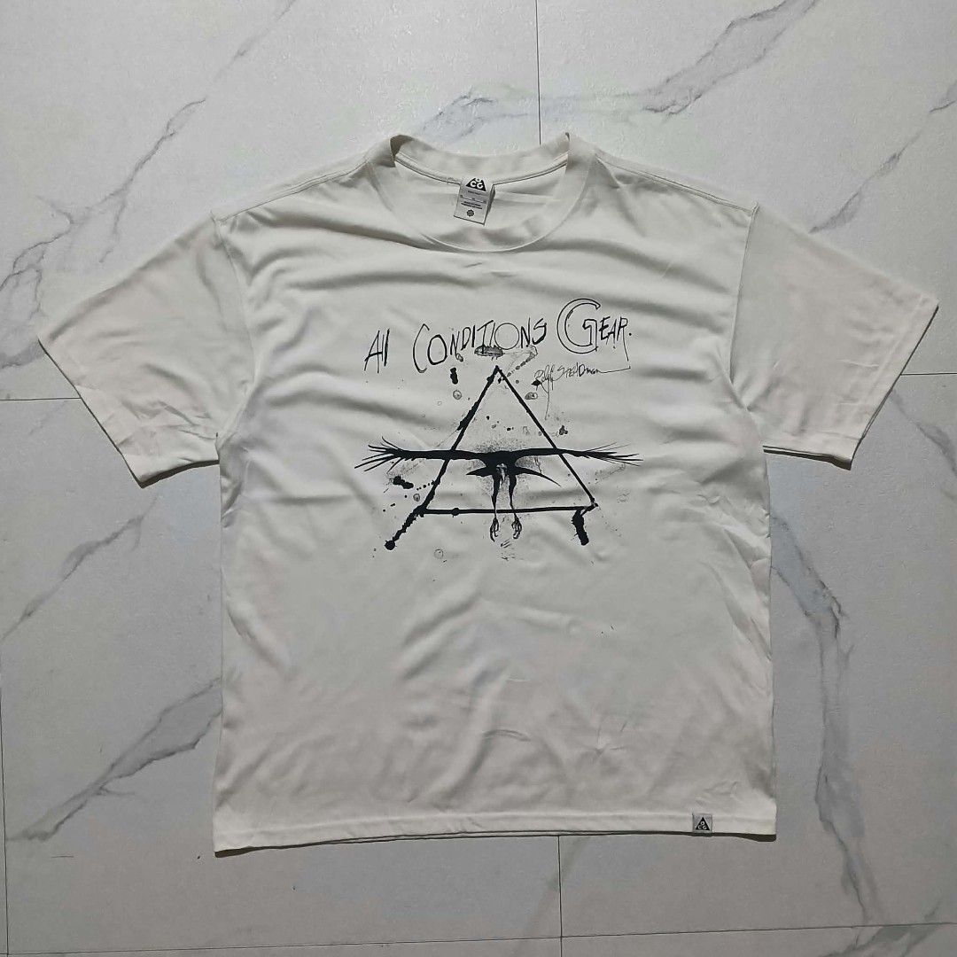 Nike ACG (Category: Activewear) located in Manila. Submitted by thriftinefolife (Listing ID 1460846286, Image 1). Description: Excellent Condition Nike ACG Tee ‎XL On Tag ‎23x29.
