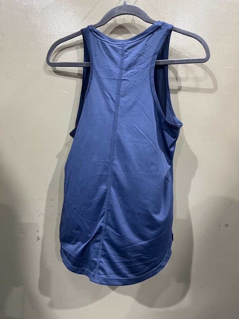 Nike Classic Drifit Tank Top / Pale Blue / Medium (Category: Activewear) located in Camalaniugan. Submitted by anarchymonopoly052128 (Listing ID 1460912298, Image 2). Description: Width: 17 Inches Length: Front 23 Inches x Back 24 Inches .