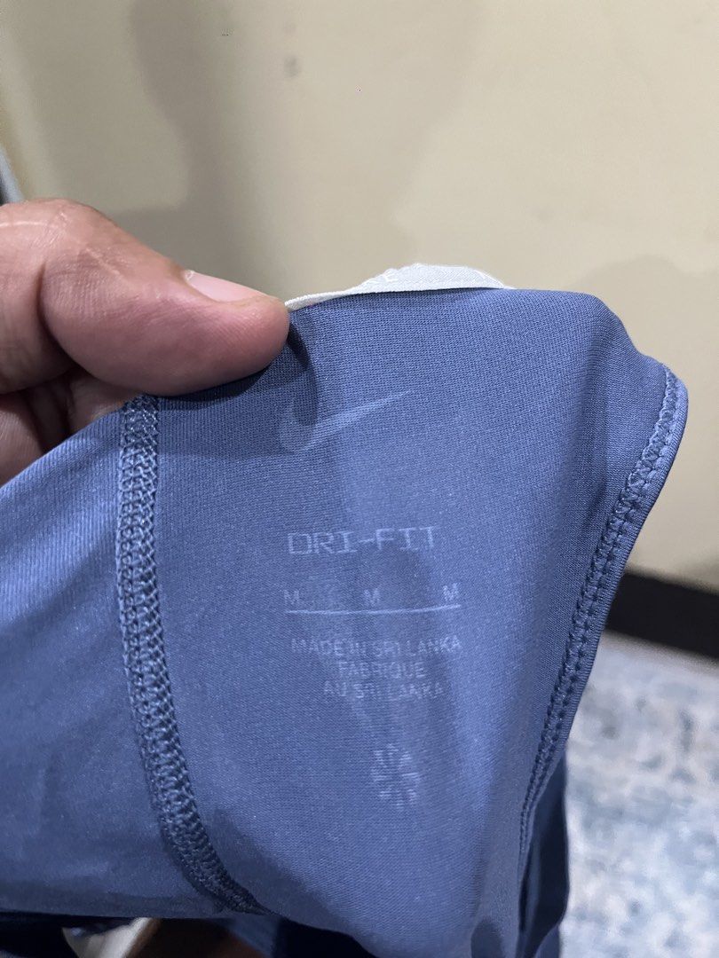 Nike Classic Drifit Tank Top / Pale Blue / Medium (Category: Activewear) located in Camalaniugan. Submitted by anarchymonopoly052128 (Listing ID 1460912298, Image 3). Description: Width: 17 Inches Length: Front 23 Inches x Back 24 Inches .