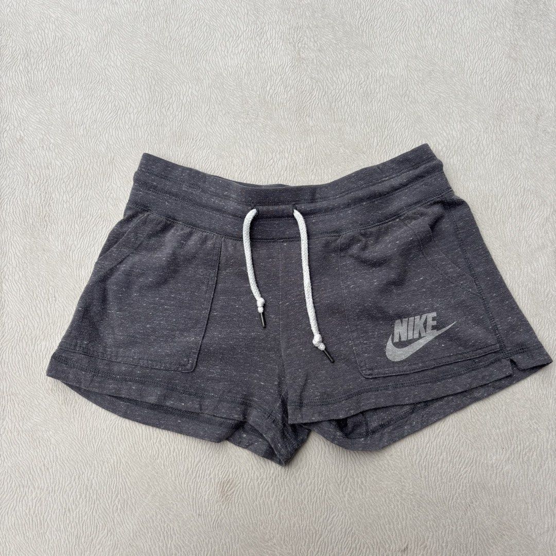 Nike Cotton Gym Shorts (Category: Shorts) located in Baybay. Submitted by thrift.ed2023 (Listing ID 1460719437, Image 1). Description: Nike Cotton Gym Short 28” to 34” Waistline Stretchable No Issue Need Wash Good as New.