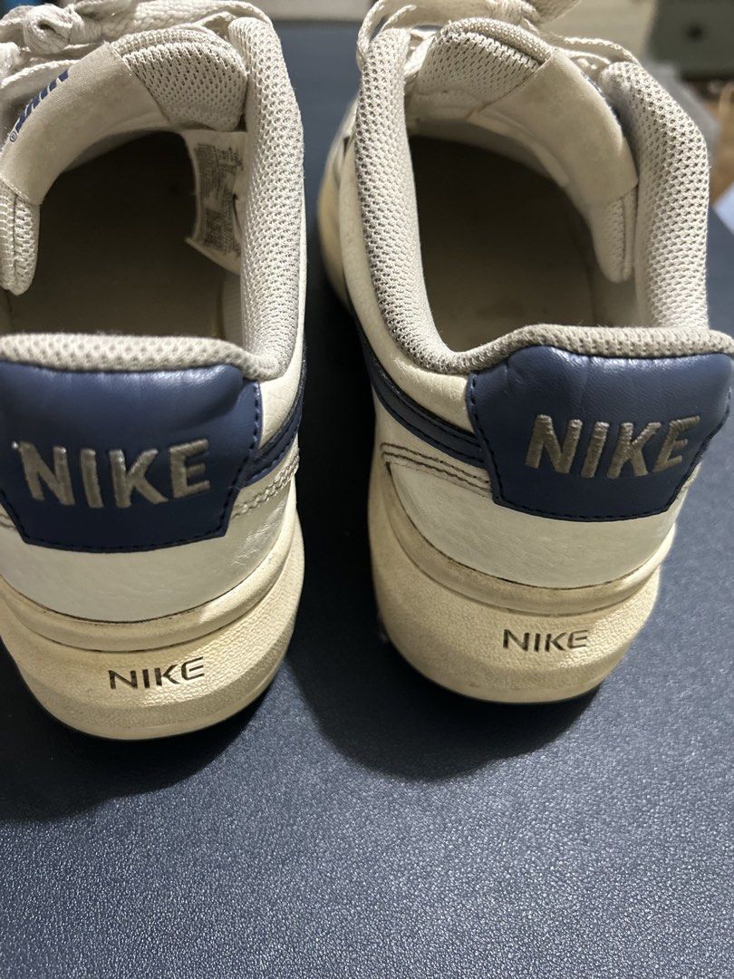 Nike Court Vision Alta (Category: Sneakers) located in Marikina City. Submitted by decluttering.matters (Listing ID 1460768483, Image 3). Description: Authentic Nike Court Vision Alta. Bought from Nike Store. NEEDS CLEANING!!! NEEDS CLEANING!!! Please inspect all photos before buying. Yellowish na ang sole but maayos pa lahat. Price is very low na. Please manage your expectation. Size: US 8 No reservations. Payment first via GCash. First to pay g