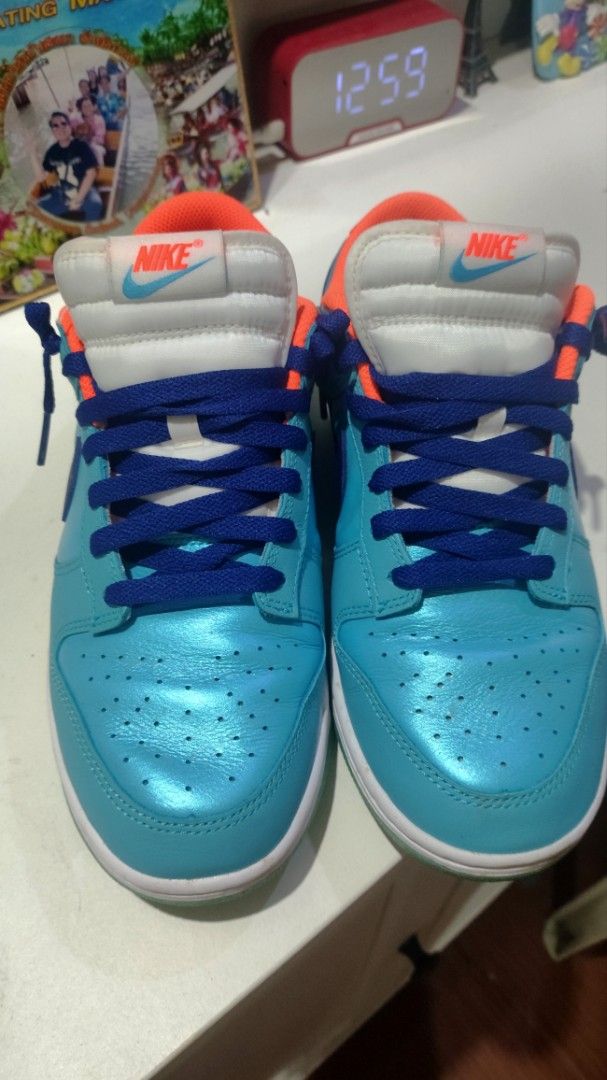 Nike Dunk Low SE Baltic Blue Total Orange (Category: Sneakers) located in Valenzuela. Submitted by rpmspreloved (Listing ID 1460755275, Image 1). Description: - Nike Dunk Low SE - Colorway: Baltic Blue and Total Orange - Style: Casual wear - Condition: Brand new (implied, but good to add if known) - Grab these cool kicks now!.