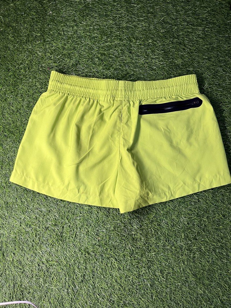 Nike neon yellow running shorts (Category: Announcements) located in Davao. Submitted by chrstphr_dln (Listing ID 1460865461, Image 2). Description: EXCELLENT CONDITION DIMENSIONS:W28-30 L11.