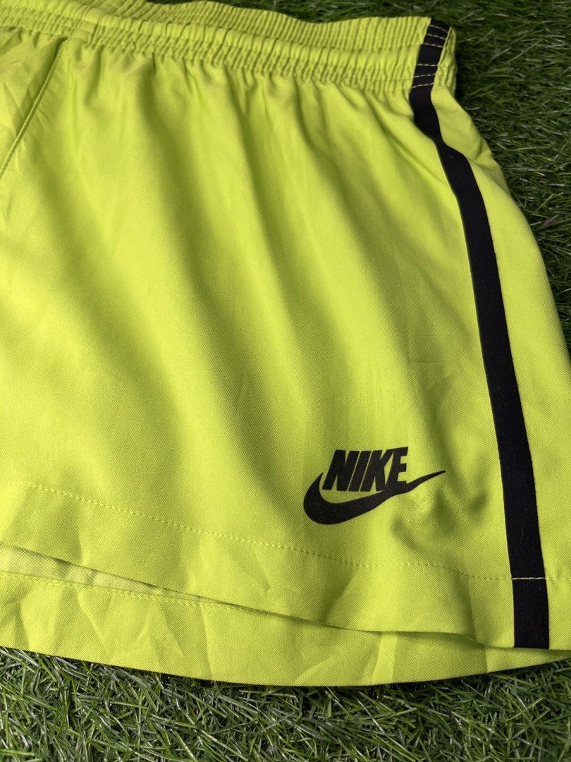 Nike neon yellow running shorts (Category: Announcements) located in Davao. Submitted by chrstphr_dln (Listing ID 1460865461, Image 3). Description: EXCELLENT CONDITION DIMENSIONS:W28-30 L11.