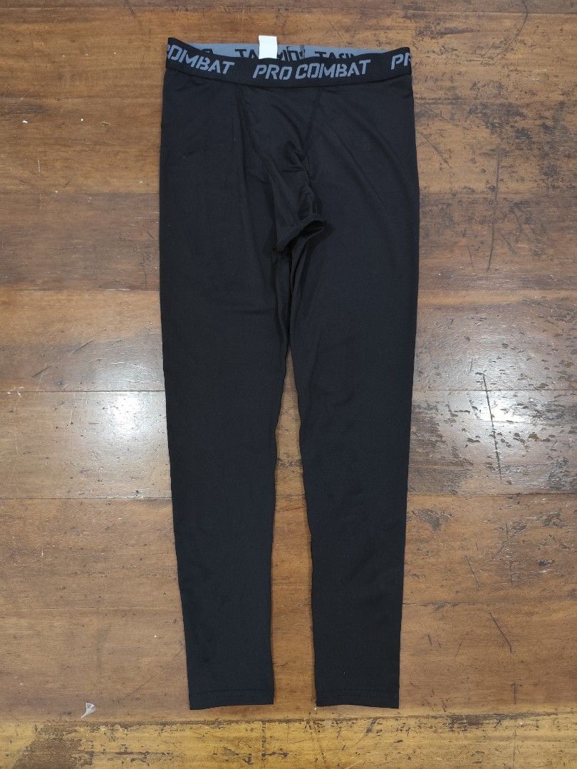 Pro Combat Compression Tights Leggings Black (Category: Activewear) located in Pasig City. Submitted by ojied. (Listing ID 1460853946, Image 1). Description: Pro Combat Compression Tights Leggings Black Details: - Size: L - Dimension: L-34 x W-14 - Condition: Used (washed) - Price: 99 + sf - Location: Pasig City - Mode of Payment: GCash (Payment first. First to pay gets it) - Shipping: Lalamove or J&T Express (No meet ups) Disclaimer: Not associa