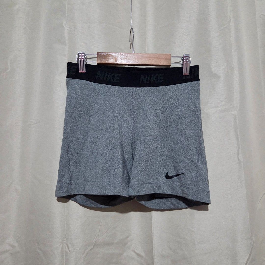 NIKE PRO SPORTS SHORTS (Category: Activewear) located in Santiago. Submitted by fromboxes (Listing ID 1460830185, Image 1). Description: Like new but crack logo Ships thru J&T Isabela North Luzon Shipping Nationwide No rush shipping 😊😊.
