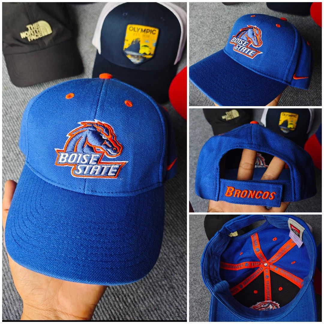 NIKE VINTAGE BIOSE STATE - BRONCOS (Category: Caps & Hats) located in Midsayap. Submitted by indigoventure (Listing ID 1460774976, Image 1). Description: EXCELLENT CONDITION ✨ NO ISSUE.