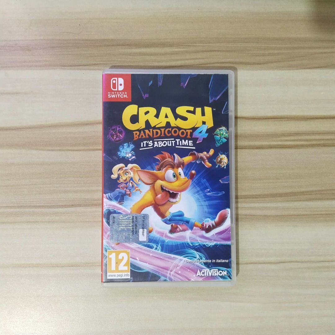 Nintendo Switch Crash Bandicoot 4 (Category: Nintendo) located in Tagum. Submitted by oliverosagusila (Listing ID 1460749321, Image 1). Description: Crash Bandicoot 4 Price: 1,200 Condition: good condition complete with case, clean pins and fully functional MOP: i do accept gcash payment and willing to do LBC COP/COD, i just need downpayment for shipping to avoid bugos buyer..