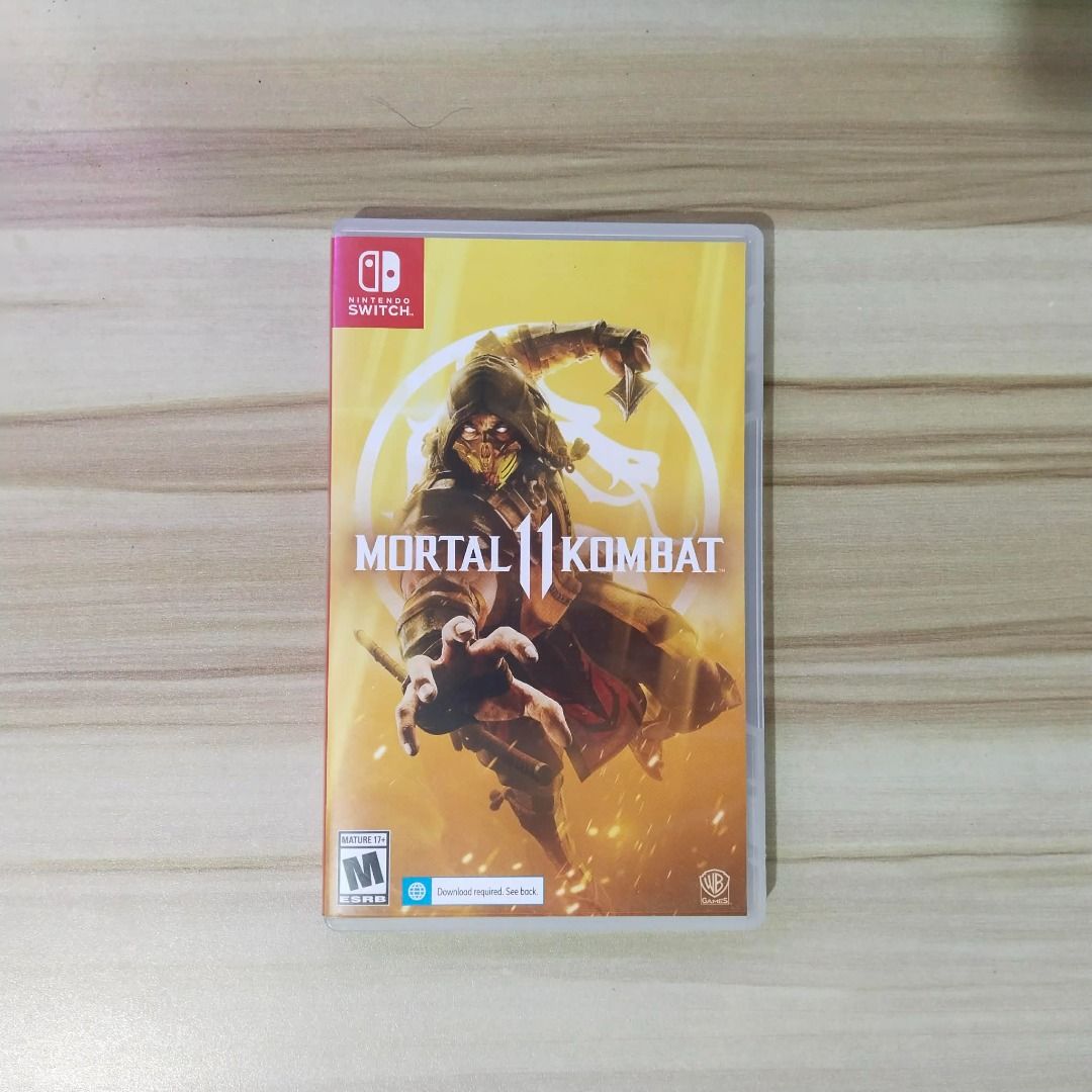 Nintendo Switch Mortal Kombat 11 (Category: Nintendo) located in Tagum. Submitted by oliverosagusila (Listing ID 1460750158, Image 1). Description: Mortal Kombat 11 Price: 1,000 Condition: good condition complete with case, clean pins and fully functional MOP: i do accept gcash payment and willing to do LBC COP/COD, i just need downpayment for shipping to avoid bugos buyer..