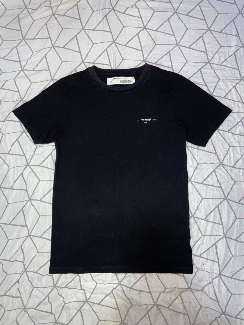 OFF WHITE (Category: Tshirts & Polo Shirts ) located in Antipolo. Submitted by goods_thrift (Listing ID 1460908585, Image 1). Description: Dimension W19/L28 Colorate 9/10 Excellent condision no issue.