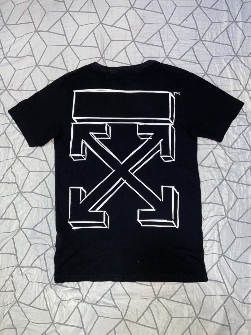 OFF WHITE (Category: Tshirts & Polo Shirts ) located in Antipolo. Submitted by goods_thrift (Listing ID 1460908585, Image 2). Description: Dimension W19/L28 Colorate 9/10 Excellent condision no issue.
