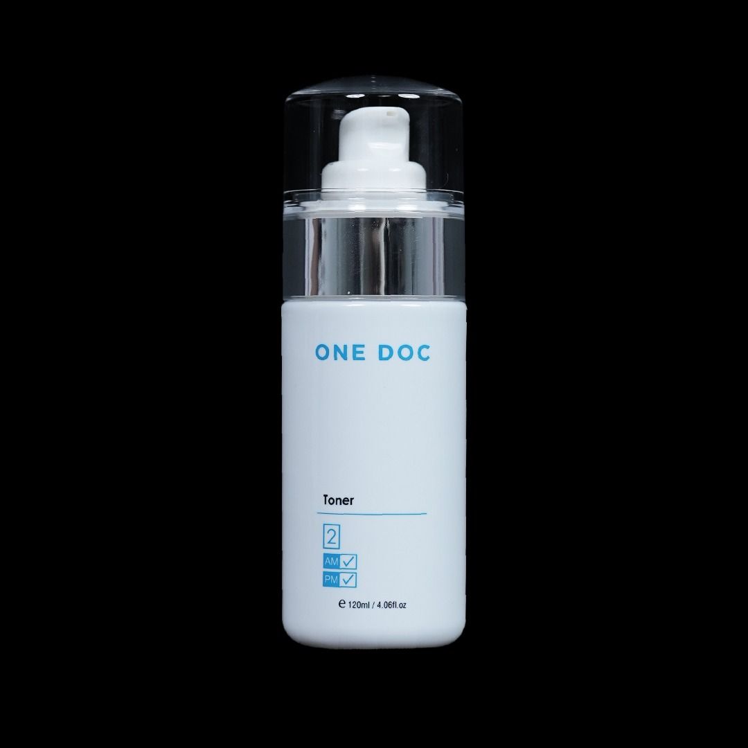 One Doc Toner 120ml (Category: Face Care) located in Caloocan City. Submitted by 1docintlgroup_ph (Listing ID 1460778087, Image 1). Description: - ONE DOC Toner - 120ml bottle - Convenient pump dispenser - Essential for your skincare routine - Refer to label for specific benefits.