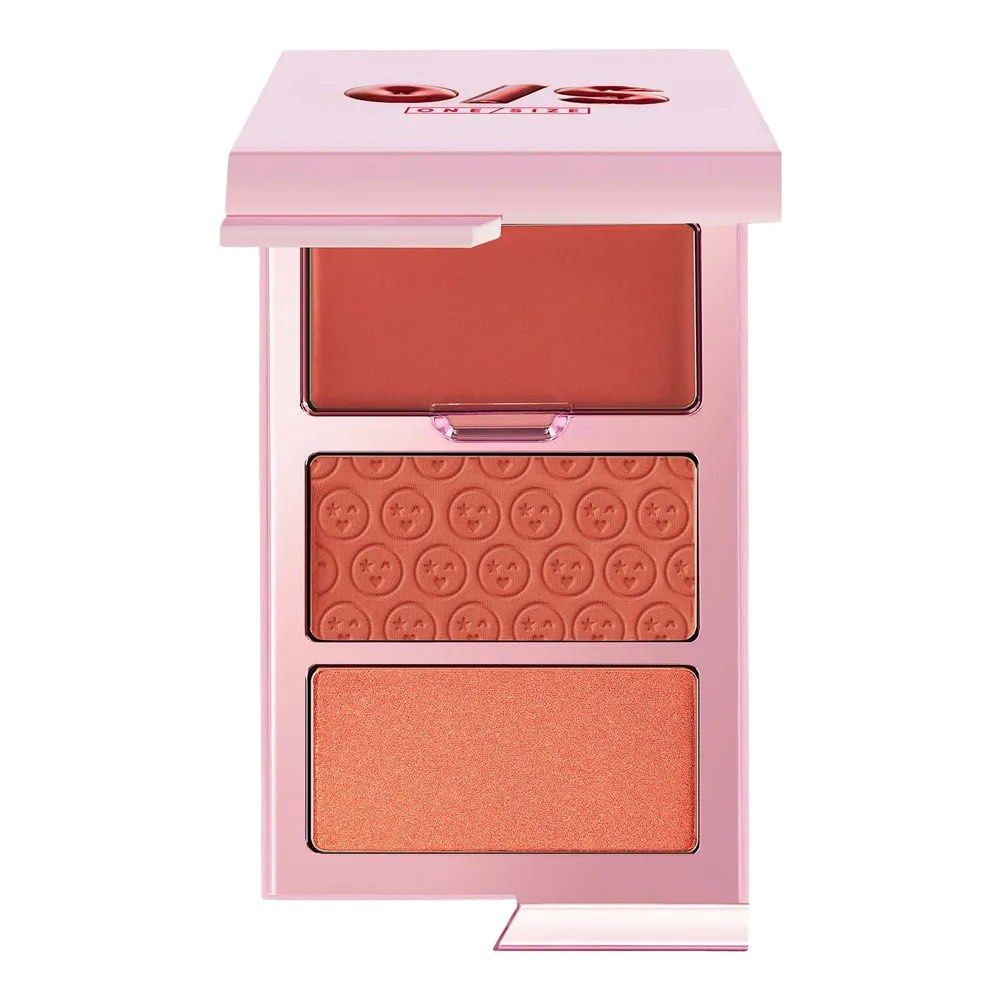 ONE SIZE CHEEK CLAPPER 3D BLUSH TRIO FREAKY PEACH (Category: Makeup) located in Quezon City. Submitted by soldbypam (Listing ID 1460850343, Image 2). Description: Bought for ₱2650 + shipping fee With sephora sticker tag Guaranteed authentic LOW BALLERS WILL NOT BE ENTERTAINED.