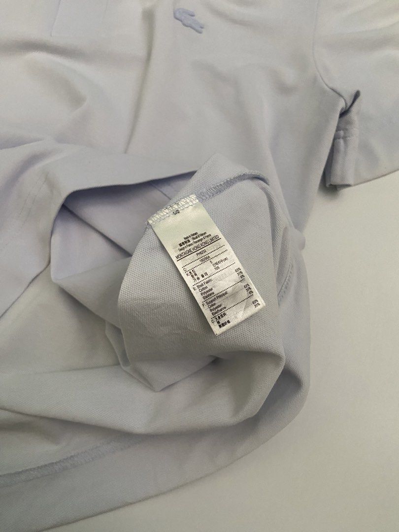 Orig lacoste (Category: Formal Shirts) located in Libmanan. Submitted by kushin2.0 (Listing ID 1460840785, Image 3). Description: Lcoste polo l Size 5 21.6 x 28.5 Good condition 100% Original Light blue Pastel Still Presentable Need wash.