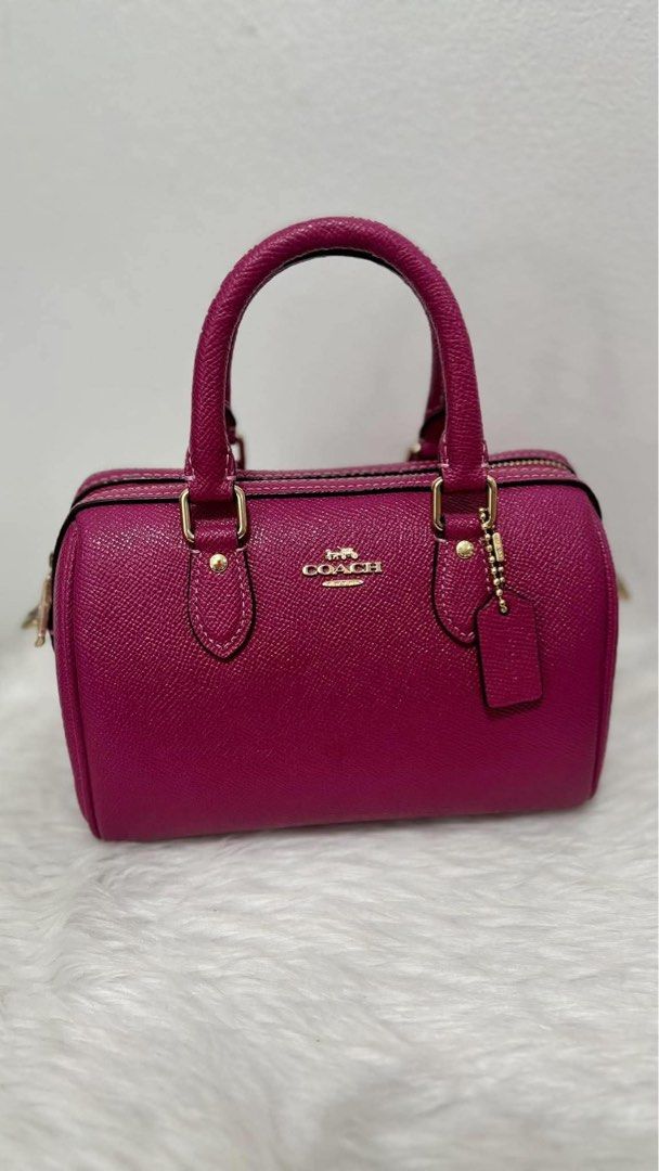 Original Coach Mini Rowan Preloved (Category: Luxury Bags & Wallets) located in Rizal. Submitted by conielau (Listing ID 1460744571, Image 1). Description: 💯 original See pics for details Loc: lower Antipolo.