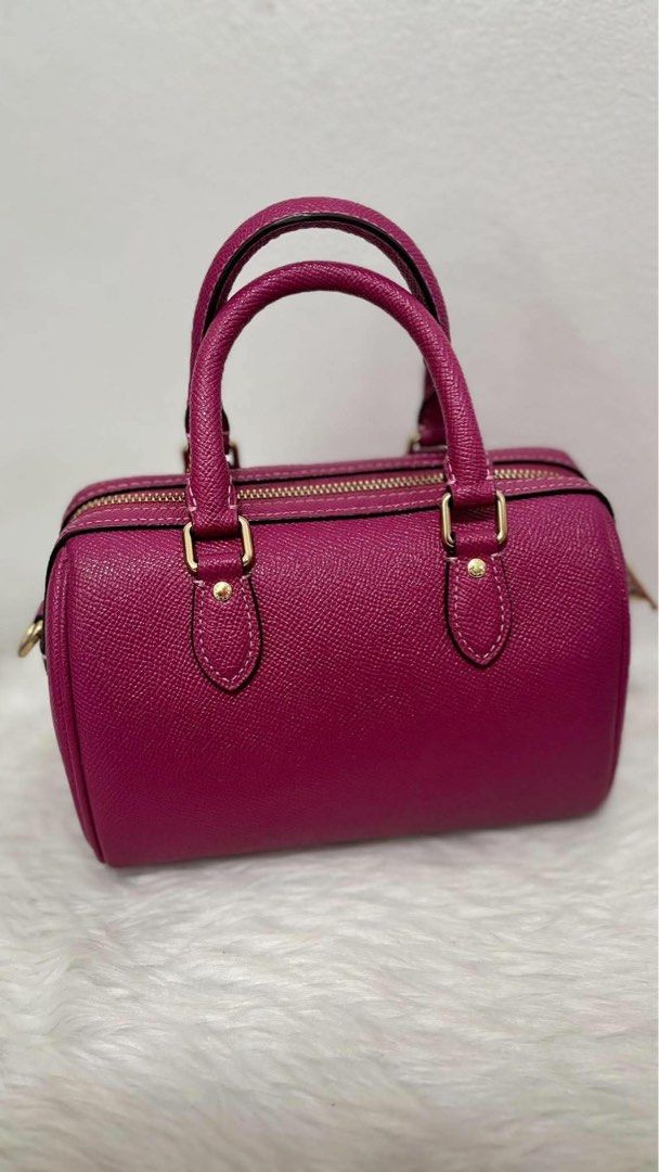Original Coach Mini Rowan Preloved (Category: Luxury Bags & Wallets) located in Rizal. Submitted by conielau (Listing ID 1460744571, Image 2). Description: 💯 original See pics for details Loc: lower Antipolo.