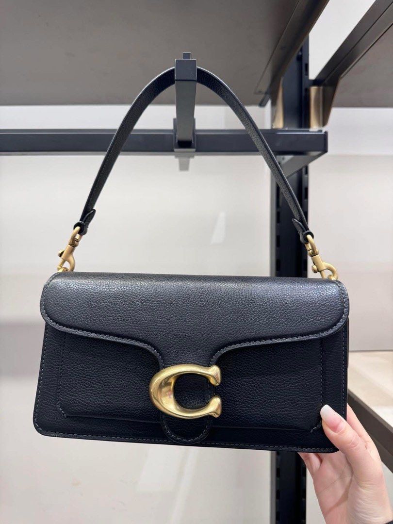 💯ORIGINAL COACH TABBY 26 BLACK PEBBLED LEATHER (Category: Shoulder Bags) located in Quezon City. Submitted by ashongsstore (Listing ID 1460721475, Image 2). Description: Super Sale ✨ COACH TABBY 26 — PEBBLED LEATHER ✨ A true Coach classic that deserves a spot in every bag collection. 👜🤎 Available in BLACK 🖤 & MAPLE 🍁 — two timeless shades that are so easy to style! The Tabby 26 gives you that perfect combination of structured elegance + ever