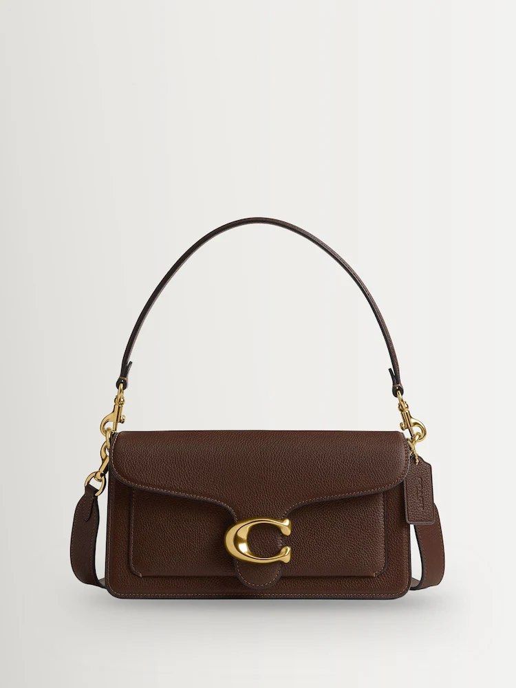 💯ORIGINAL COACH TABBY 26 MAPLE SHOULDER BAG (Category: Shoulder Bags) located in Quezon City. Submitted by ashongsstore (Listing ID 1460721535, Image 3). Description: ✨ COACH TABBY 26 — PEBBLED LEATHER ✨ A true Coach classic that deserves a spot in every bag collection. 👜🤎 Available in BLACK 🖤 & MAPLE 🍁 — two timeless shades that are so easy to style! The Tabby 26 gives you that perfect combination of structured elegance + everyday versatili