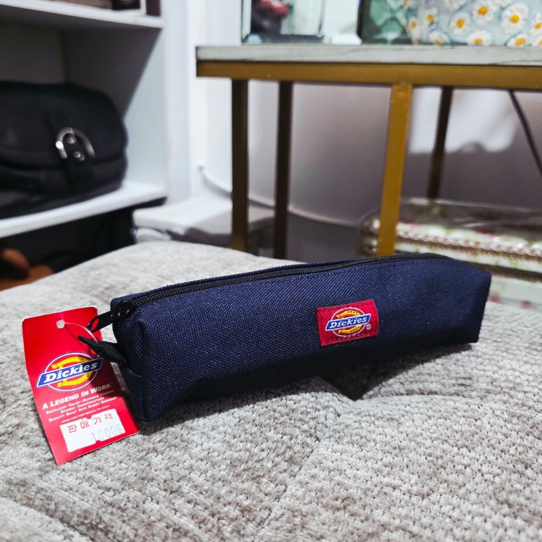 Original Dickies Japan Long Pencil Pouch (Category: Purses & Pouches) located in Binangonan. Submitted by makoleksyon (Listing ID 1460908349, Image 1). Description: brand new not used bought in Japan size : H-1.5 x W-7 x D-2 inches 100% original money back guarantee.