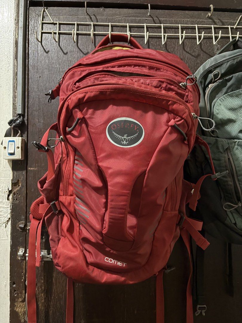 Osprey comet 30 liters backpack (Category: Backpacks) located in Manila. Submitted by wiseearth.075b2f (Listing ID 1460883198, Image 1). Description: Osprey comet 30 liters backpack ₱2575 Good condition no major damage 100% legit please check condition on the photos location cubao we can do meet up or COD.