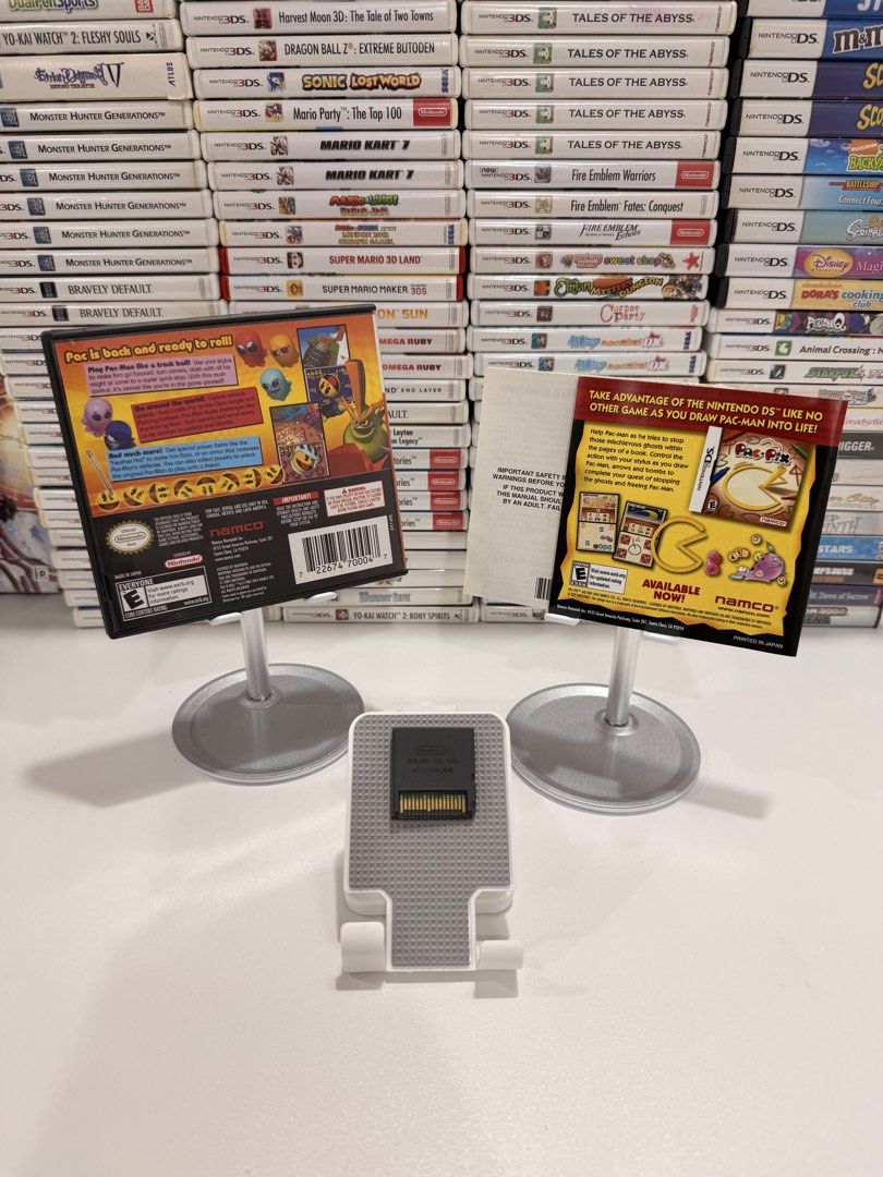 Pac N Roll DS/2DS/3DS Game (Category: In-Game Products) located in Baliuag. Submitted by mostlyaboutnintendo (Listing ID 1460857175, Image 2). Description: 📌 https://linktr.ee/mostlyaboutnintendo 📢 COMPLETE IN CASE AND MANUAL/s ✔️ Authentic ✔️ Mabilis ma-read mismong cartridge ✔️ Guaranteed tested and working ✔️ Will always send tested pics before ship out ✔️ Clean Pins ✔️ US Version PAC-N-Roll is a colorful 3D platforming adventure starring th