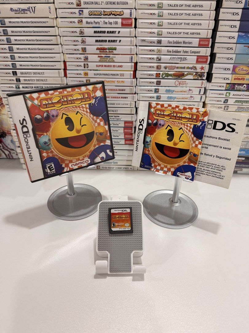 Pac N Roll DS/2DS/3DS Game (Category: In-Game Products) located in Baliuag. Submitted by mostlyaboutnintendo (Listing ID 1460857175, Image 1). Description: 📌 https://linktr.ee/mostlyaboutnintendo 📢 COMPLETE IN CASE AND MANUAL/s ✔️ Authentic ✔️ Mabilis ma-read mismong cartridge ✔️ Guaranteed tested and working ✔️ Will always send tested pics before ship out ✔️ Clean Pins ✔️ US Version PAC-N-Roll is a colorful 3D platforming adventure starring th