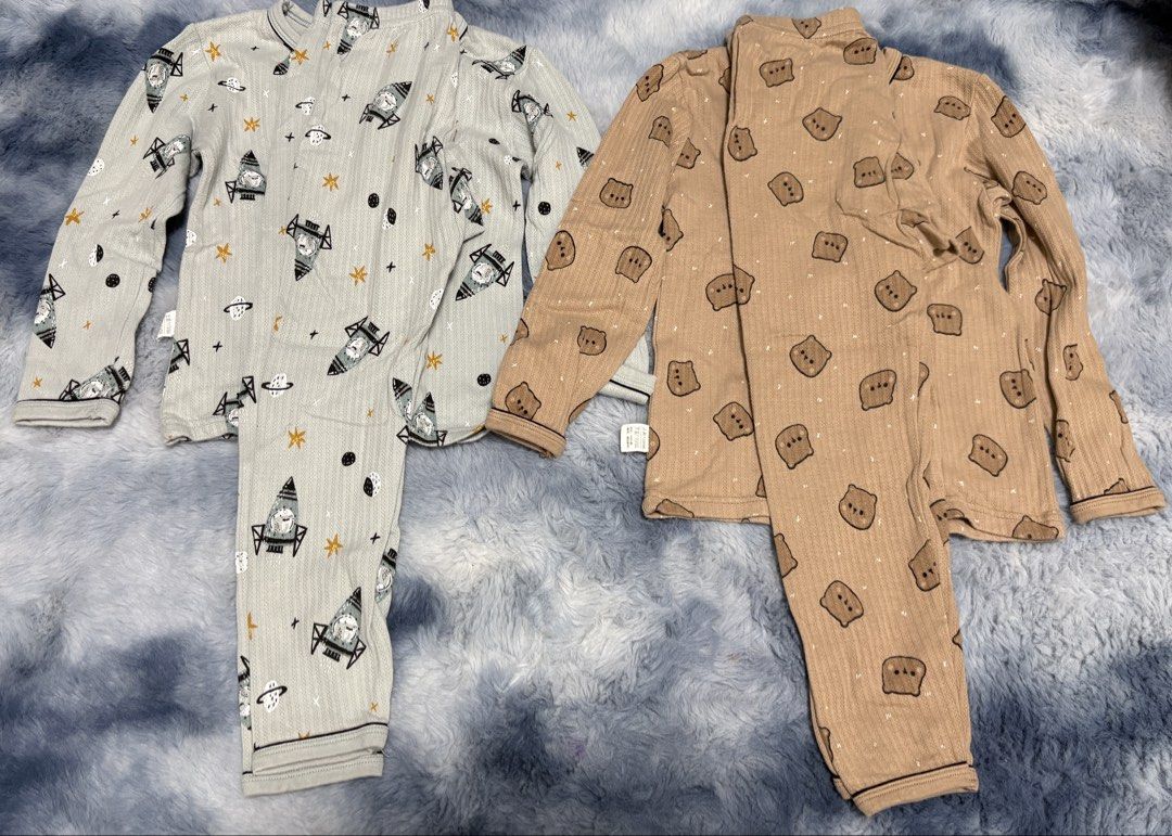 Pajama terno (Category: Babies & Kids Fashion) located in Quezon City. Submitted by hiimanewbuyerhere (Listing ID 1460857437, Image 1). Description: Size 110, can fit 3-5 years old 350 for 2 pairs.