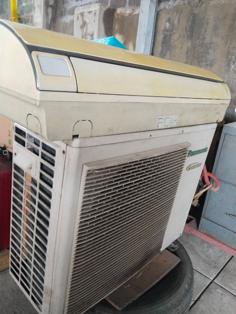 Panasonic Inverter Air Conditioner (Category: Air Conditioning and Heating) located in Manila. Submitted by ellie.ellie1 (Listing ID 1460805852, Image 3). Description: - Panasonic Inverter Air Conditioner Set Split Type, 2.0HP - Includes both Indoor and Outdoor Units - Good Working Condition - Selling As Is - Feel free to ask questions.