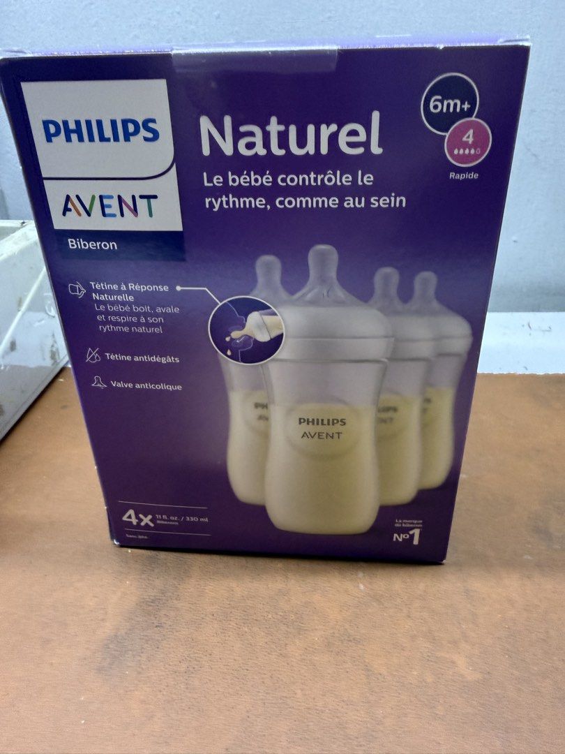 Philips Avent Natural Response 11oz -4 Pack (Category: Breastfeeding & Bottle Feeding) located in Makati City. Submitted by playful_buddies (Listing ID 1460828428, Image 1). Description: Brand New Guaranteed Original.