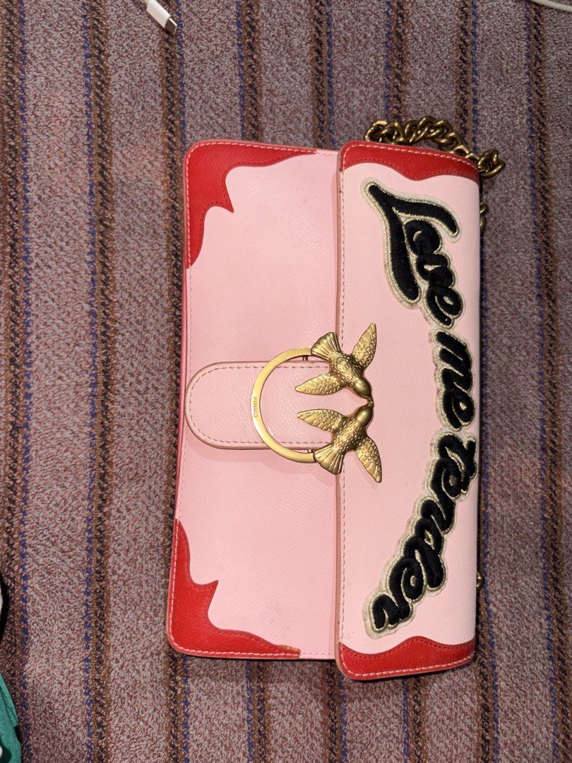 PINKO “Love Me Tender” bag (Category: Luxury Bags & Wallets) located in Manila. Submitted by matchalover20 (Listing ID 1460815116, Image 1). Description: .