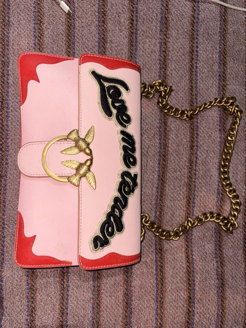 PINKO “Love Me Tender” bag (Category: Luxury Bags & Wallets) located in Manila. Submitted by matchalover20 (Listing ID 1460815116, Image 2). Description: .