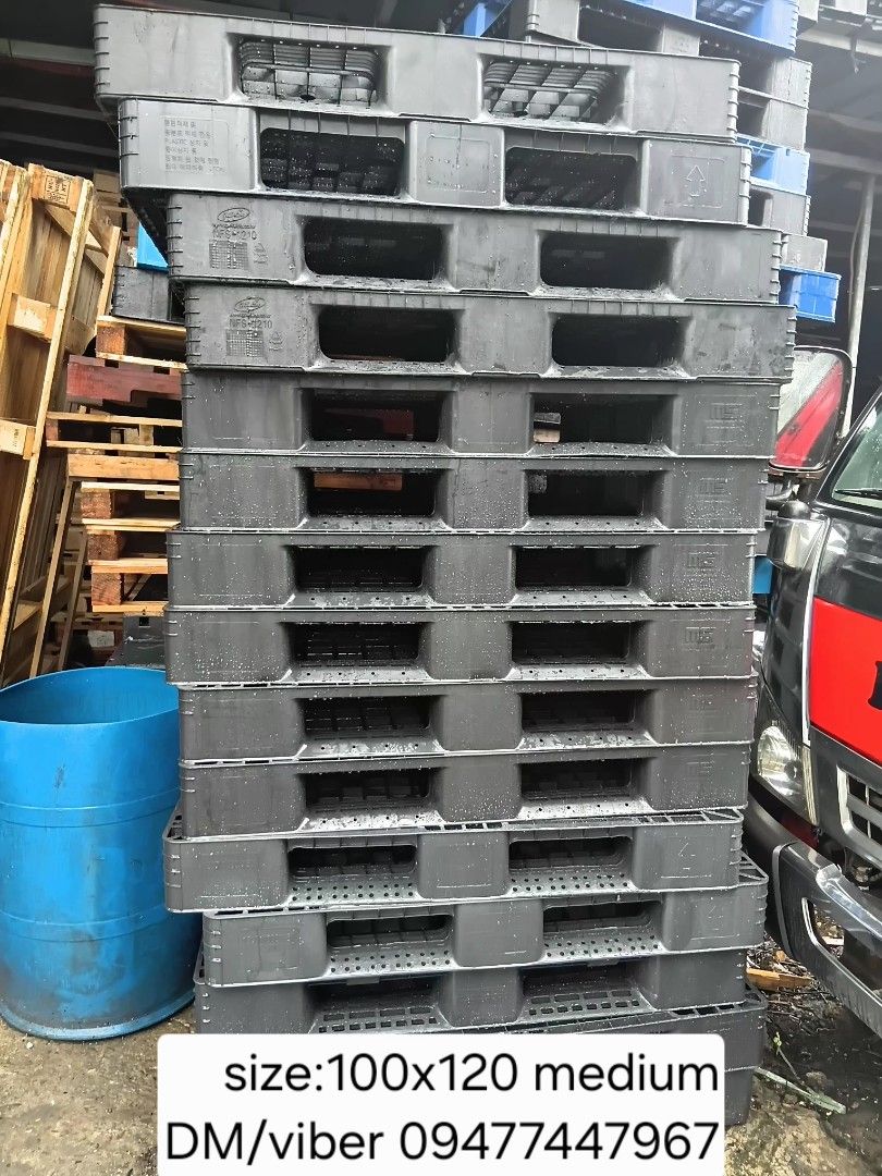 Plastic Pallet size 100x120 medium (Category: Announcements) located in Valenzuela. Submitted by epicowl_9c0a0e (Listing ID 1460740794, Image 2). Description: For sale Plastic Pallet size 100x120.