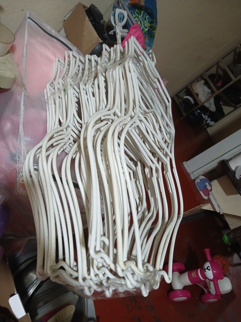 30pcs Plastic Swimsuit Hanger Dress Bikini Display Hanger (Category: Hooks & Hangers) located in Manila. Submitted by pretty0099 (Listing ID 1460828310, Image 3). Description: 📍FOR TAKE ALL 30pcs📍 - White torso-shaped hangers - Ideal for displaying swimsuits, dresses, and lingerie - Helps maintain garment shape - Great for retail displays or closet organization - Lightweight and durable - Sold in a stack -Needs Cleaning.