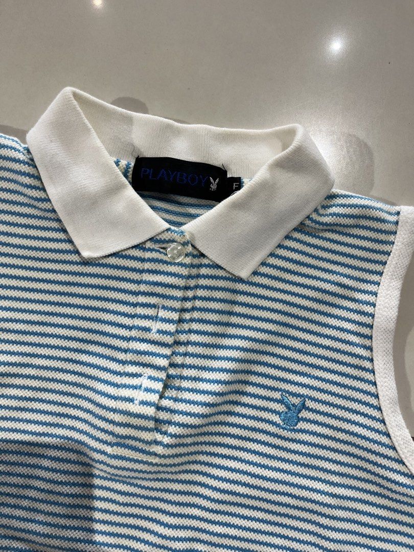Playboy Polo shirt (Category: Tshirts & Polo Shirts ) located in Valencia. Submitted by yaku_lux (Listing ID 1460726022, Image 2). Description: 19 length 16 width Excellent condition.