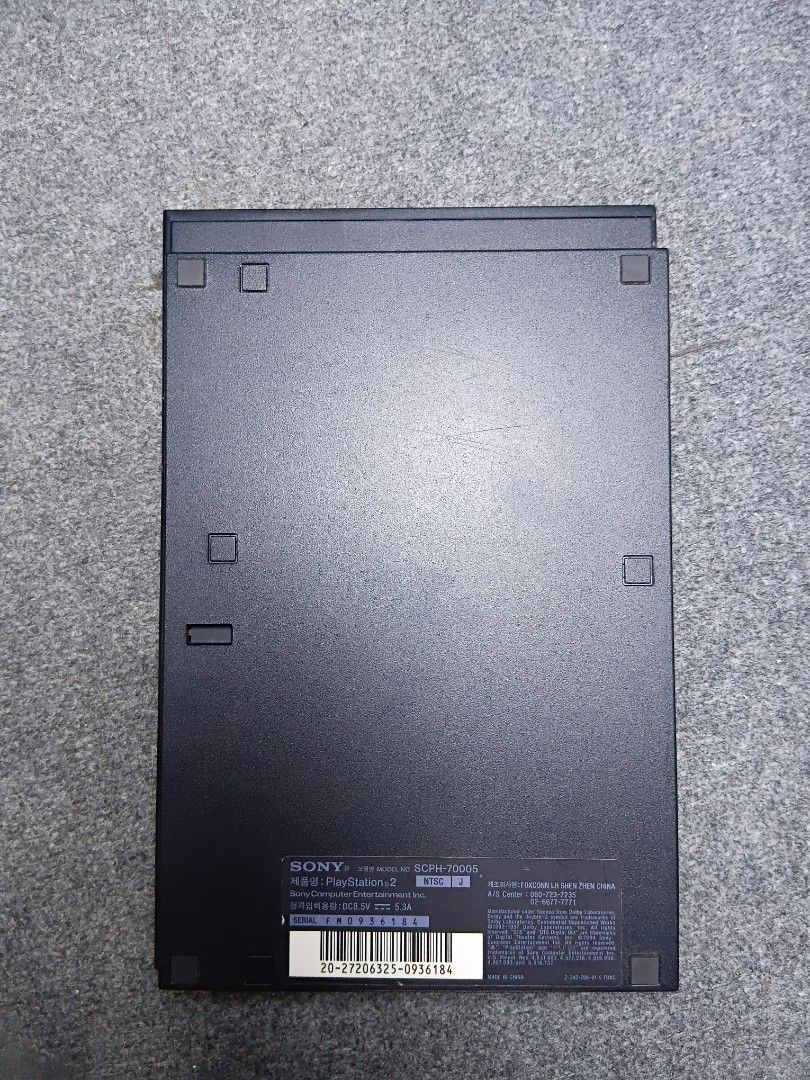 Playstation 2 Slim Complete Set (Category: PlayStation) located in Bacoor. Submitted by labgames (Listing ID 1460738108, Image 3). Description: ❤️SONY PLAYSTATION 2 SLIM (Jetblack) SCPH-70005 NTSC-J Condition: ✅️100% Working ✅️Fast-reading Lens ✅️Good for display 💙Inclusion: ✅️(1) Dualshock 2 (Authentic) ✅️(1) Power Brick and cord (220v) ✅️(1) Memory Card ✅️(1) RCA Cable 💜Freebies: 🆓️Final Fantasy X 🆓️Professional Baseball Spirits 4 🆓️Origin