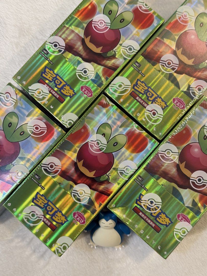 Pokemon Gem Pack Vol 6 (Category: Card Packs) located in Cebu City. Submitted by ikibai (Listing ID 1460756174, Image 2). Description: Pokemon Gem Pack Volume 6 CN Chase chinese exclusive applin 📍Cebu City.