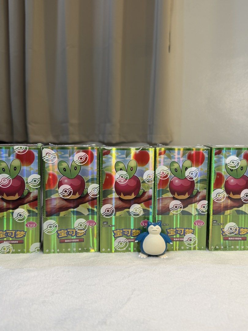 Pokemon Gem Pack Vol 6 (Category: Card Packs) located in Cebu City. Submitted by ikibai (Listing ID 1460756174, Image 3). Description: Pokemon Gem Pack Volume 6 CN Chase chinese exclusive applin 📍Cebu City.