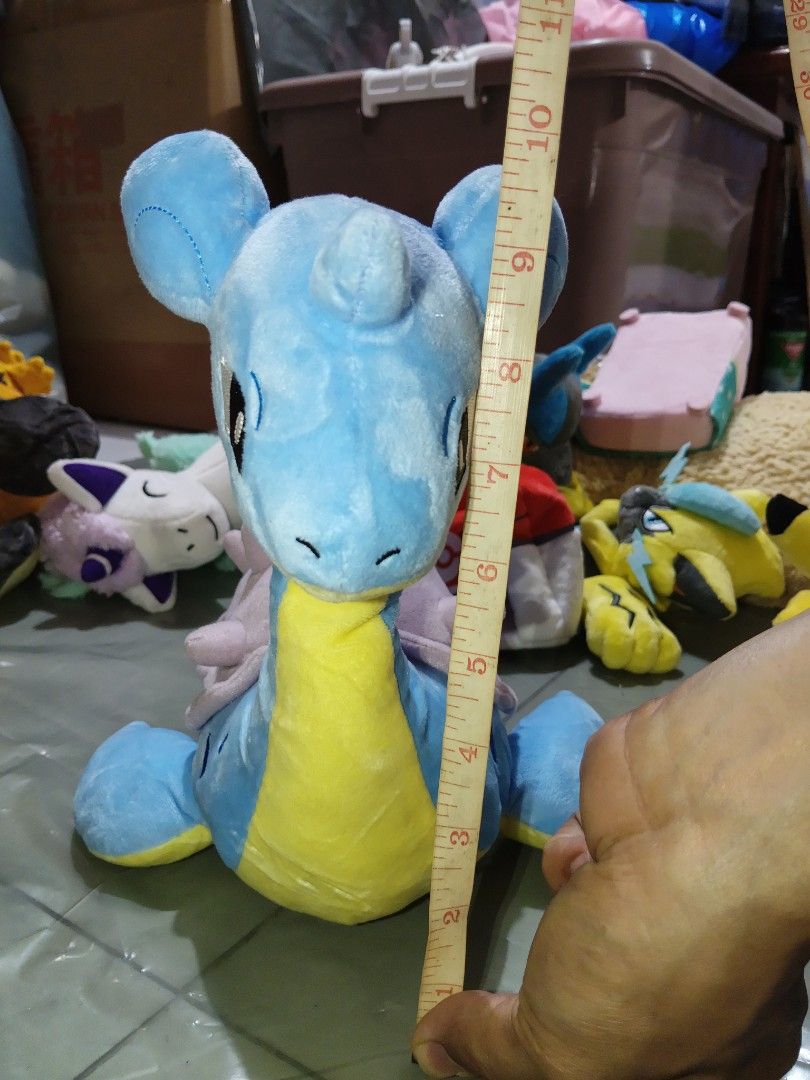 pokemon lapras (Category: Figurines & Statues) located in San Marcelino. Submitted by cmplushies (Listing ID 1460855440, Image 2). Description: .