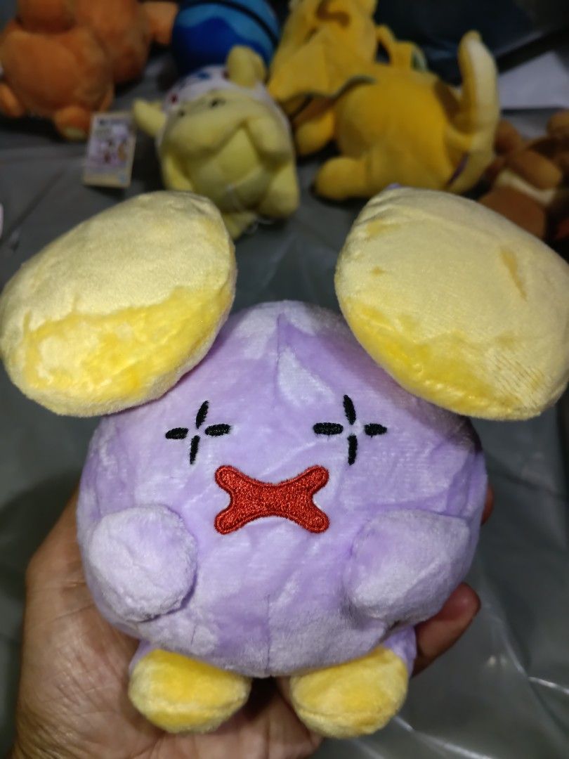 pokemon whismur (Category: Figurines & Statues) located in San Marcelino. Submitted by cmplushies (Listing ID 1460861095, Image 1). Description: banpresto.