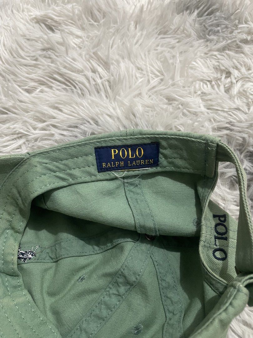 Polo Ralph Lauren Cap - Green (Category: Caps & Hats) located in Manila. Submitted by thrift_by_tons08 (Listing ID 1460883294, Image 3). Description: RALPH LAUREN CAP Price: 450 + sf 📍Roxas City, Capiz 5800 🔫 Payment via Gcash 🔫Payment First Policy .