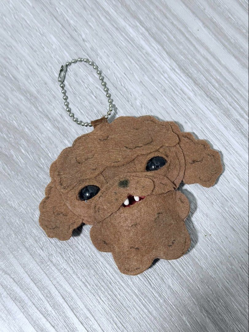 Poodle fuggler inspired keychain | custom order (Category: Character Goods) located in Baguio. Submitted by r4in3.e (Listing ID 1460863879, Image 1). Description: made to order custom order starts at ₱180 order nowww!.
