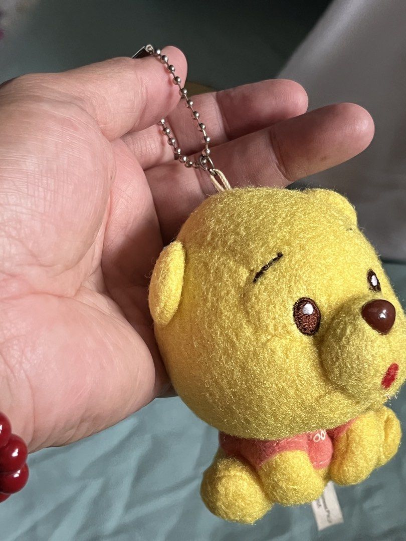 Pooh bag charm (set#5) (Category: Character Goods) located in Paranaque City. Submitted by bonsaiart (Listing ID 1460794872, Image 2). Description: Pre owned Good condition Selling as set 475+sf via GCASH or paymaya No to meetup No to cop / cod Shipping via j&t only No breaking of set or bundle.
