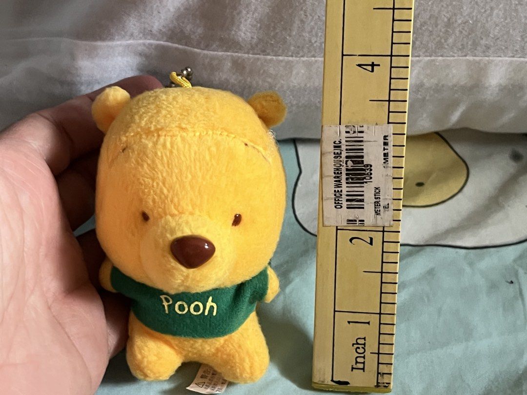 Pooh bag charm (set#6 (Category: Character Goods) located in Paranaque City. Submitted by bonsaiart (Listing ID 1460795754, Image 2). Description: Pre owned Good condition Selling as set 580+sf via GCASH or paymaya No to meetup No to cop / cod Shipping via j&t only No breaking of set or bundle.
