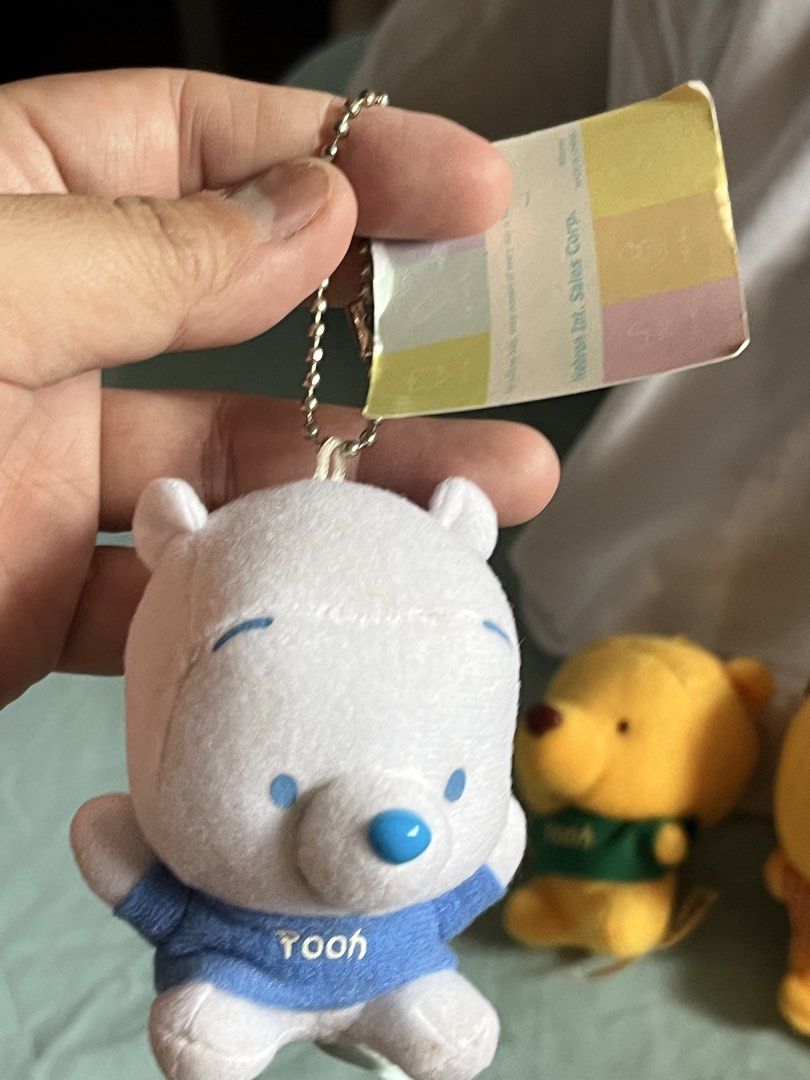 Pooh light blue bag charm #p13 (Category: Character Goods) located in Paranaque City. Submitted by bonsaiart (Listing ID 1460809675, Image 1). Description: Brandnew 300+sf via GCASH or paymaya No to meetup No to cop / cod Shipping via j&t only No breaking of set or bundle.