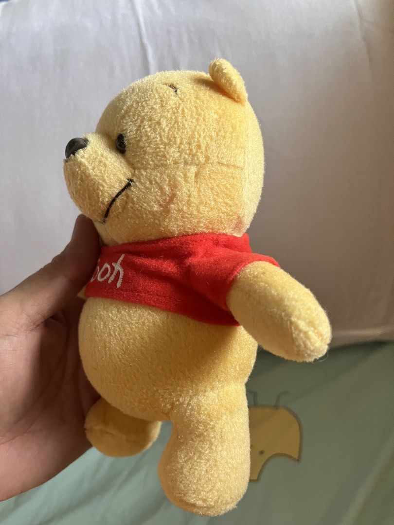 Pooh w umbrella (Category: Plushies & Soft Toys) located in Paranaque City. Submitted by bonsaiart (Listing ID 1460815885, Image 3). Description: Pre owned Good condition 500+sf via GCASH or paymaya No to meetup No to cop / cod Shipping via j&t only No breaking of set or bundle.
