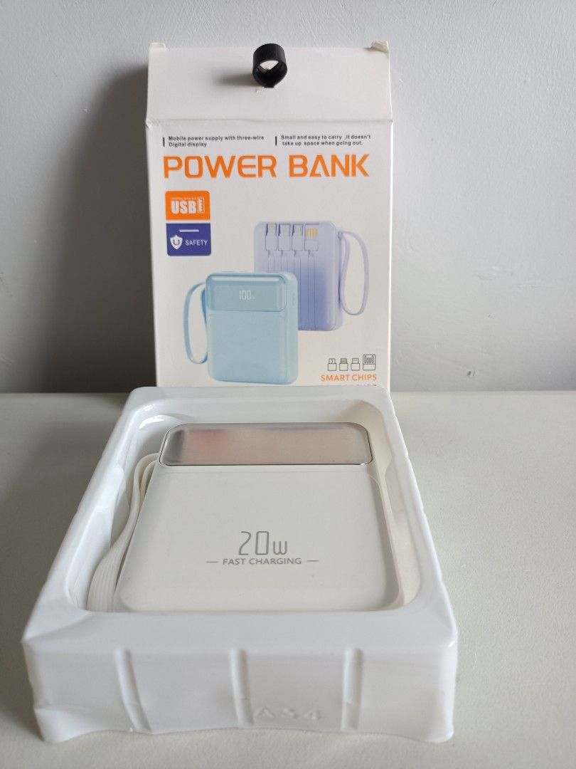 Powerbank cheapest (Category: Batteries & Power Banks) located in Manila. Submitted by ilovesupersale (Listing ID 1460794923, Image 2). Description: POWERBANK COLOR WHITE 500 PESOS ONLY! PINK 100 PESOS NO ISSUE WORKING CONDITION GCASH PAYMENTS SCHEDULED PICKUP.