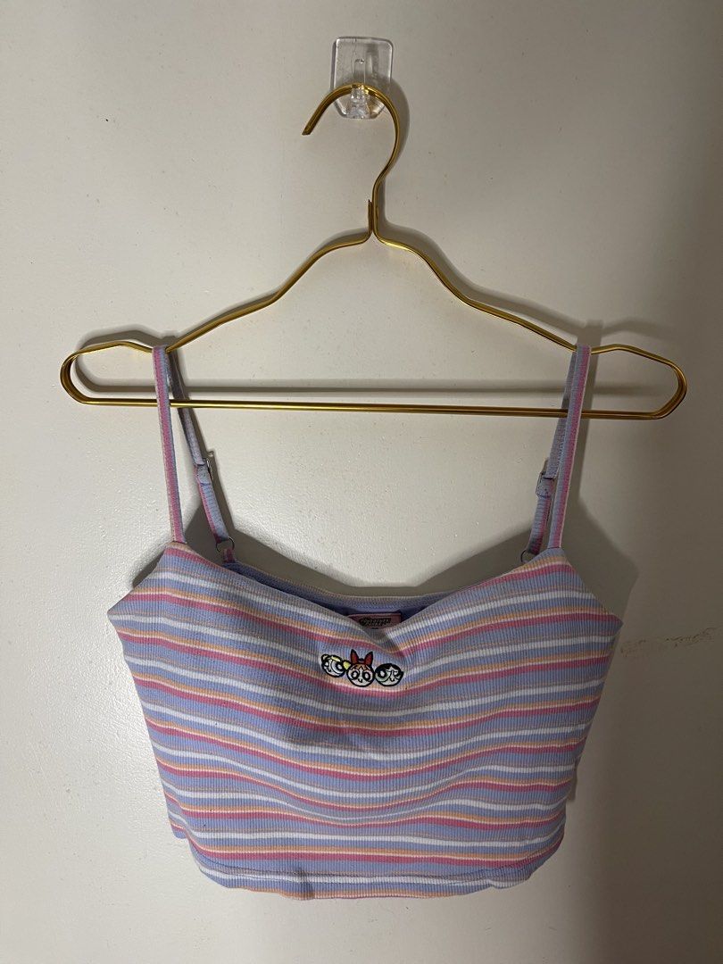 PPG stripes padded top m-l (Category: Sleeveless) located in Baguio. Submitted by affordaprice_2600baguio (Listing ID 1460823874, Image 1). Description: .