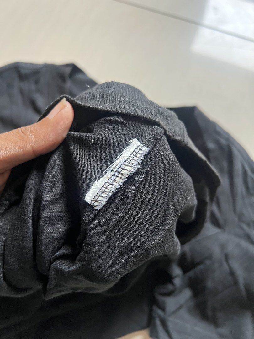 Prada Black T-Shirt with Triangle Logo (Category: Tshirts & Polo Shirts ) located in Zamboanga. Submitted by safe.haimer (Listing ID 1460841748, Image 3). Description: - Prada black t-shirt -size L30 W26 - Features the signature Prada triangle logo on the chest - Classic and versatile design - Ideal for casual, everyday styling.